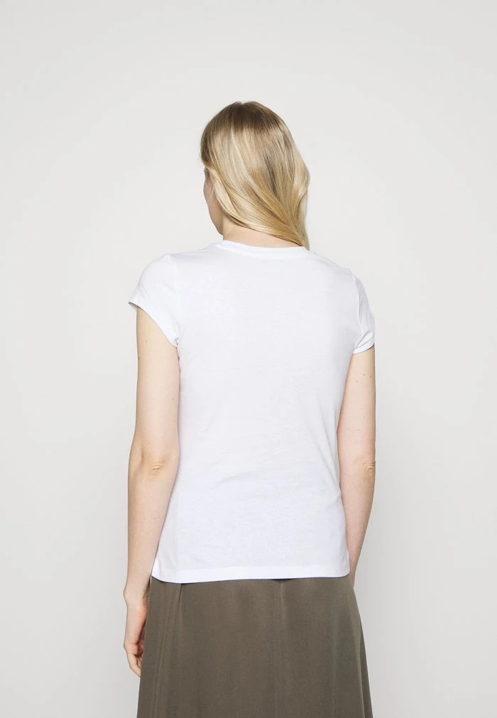 T-Shirt ANNA FIELD Anna Field Basic T-shirt Blanche Femme | ZTJ-5064956